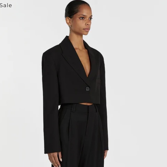 NWT DISSH Freya Cropped Blazer - Picture 6 of 12